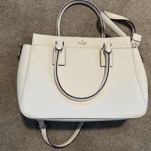 Large white Kate Spade bag, never used